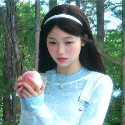 随盲柳入眠的女人